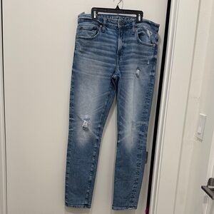 American Eagle Outfitters Slim Straight Blue Jeans
